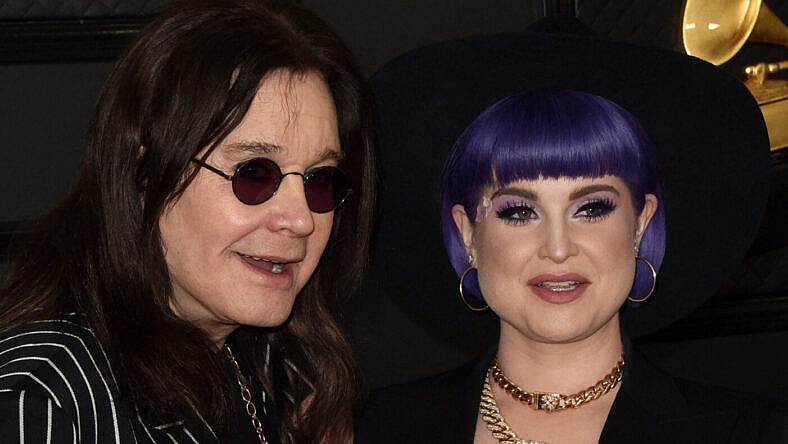 Ozzy Osbourne and Kelly Osbourne at the 62nd Grammy Awards - Los Angeles