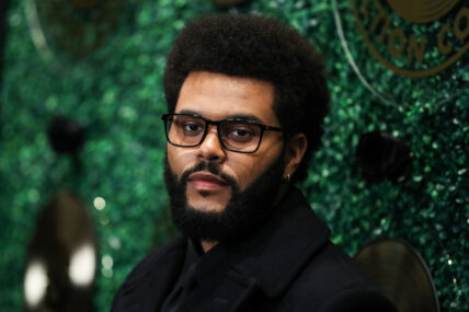 The Weeknd arrives at the 1st Annual Black Music Action Coalition's Music in Action Awards