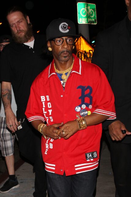 Comedian Katt Williams is spotted leaving the Peppermint club after watching Dave Chappelle perform live on stage