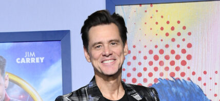 12 February 2020 - Los Angeles, California - Jim Carrey. "Sonic the Hedgehog" Los Angeles Premiere held at the Regency Village Theater.