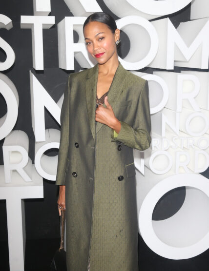 Nordstrom Opening in New York City, Zoe Saldana