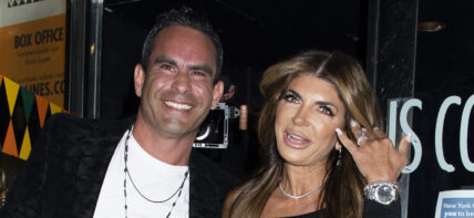 Teresa Giudice and Luis Ruelas smiling.