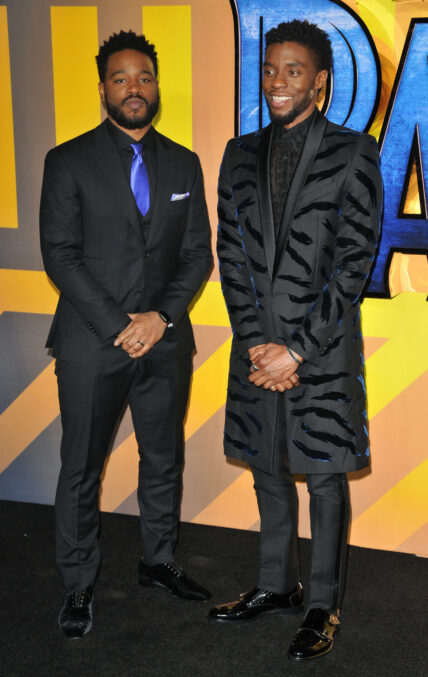 Ryan Coogler and Chadwick Boseman Black Panther