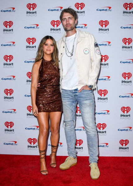 Maren Morris and Ryan Hurd at iHeartradio Music Festival - night 2