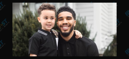 Jayson Tatum and son Deuce