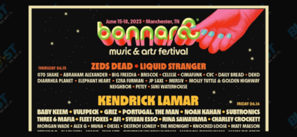 Bonnaroo 2023 poster