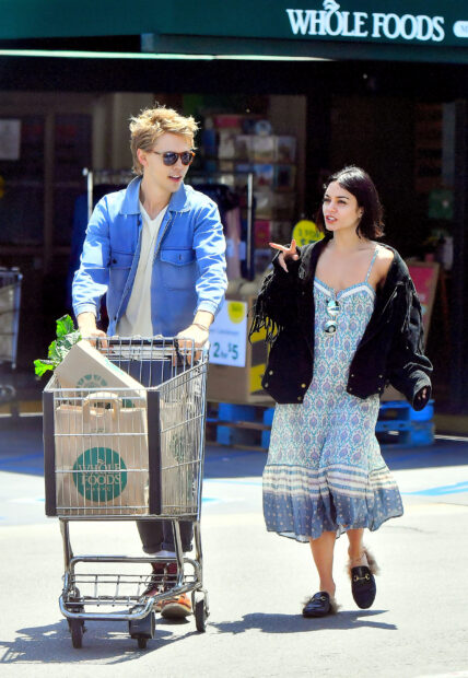 Vanessa Hudgens and boyfriend Austin Butler in Los Angeles CA