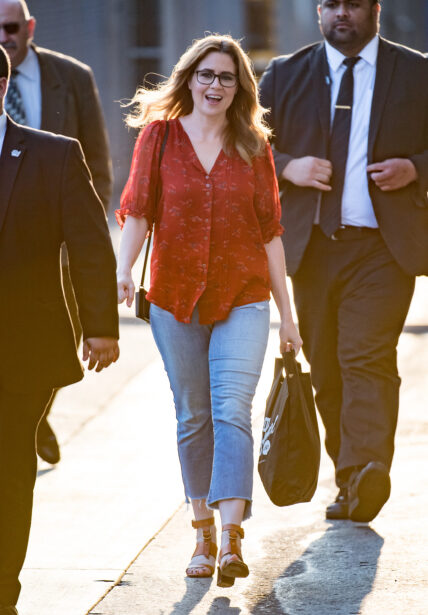 Jenna Fischer at apos Kimmel apos