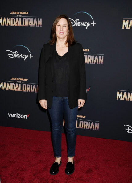 Kathleen Kennedy at the Premiere Of Disney+'s "The Mandalorian" - Arrivals