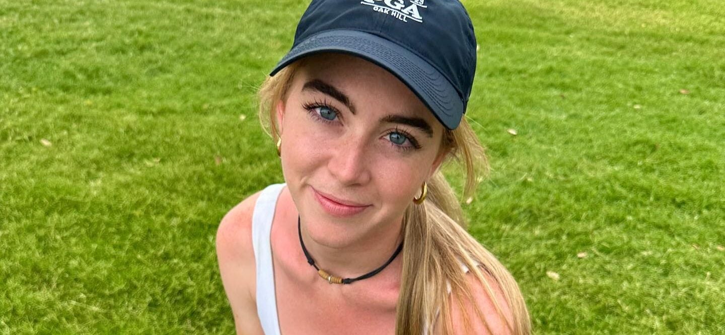 Golfer Grace Charis In Crop Top Appears At The Charles Schwab Challenge