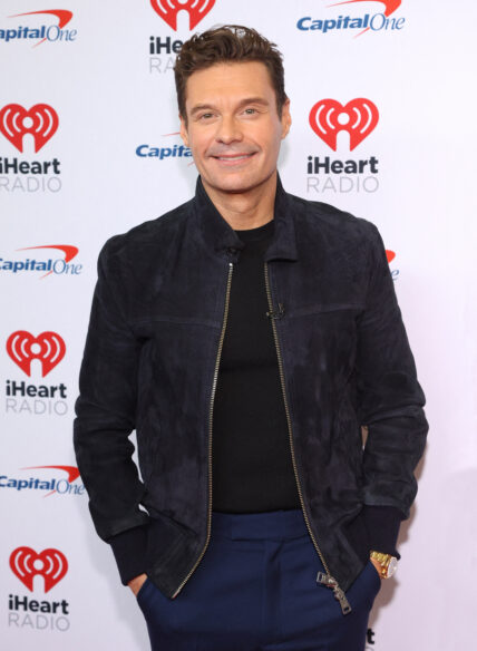 Ryan Seacrest at the 2022 iHeartRadio Music Festival - Press Room
