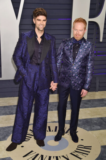 Jesse Tyler Ferguson and Justin Mikita at the 2019 Vanity Fair Oscar Party Hosted By Radhika Jones - Arrivals
