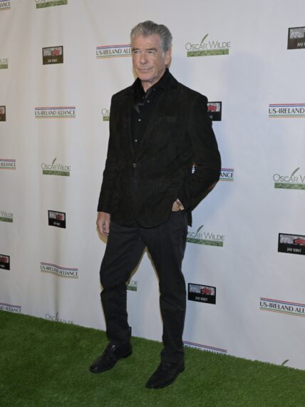 Pierce Brosnan at the Annual Oscar Wilde Awards 2024