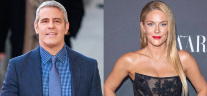 Andy Cohen and Leah McSweeney photo collage