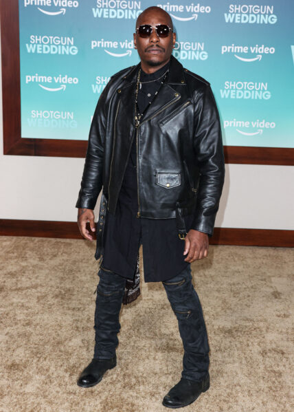 Tyrese Gibson attends Los Angeles Premiere Of Amazon Prime Video's 'Shotgun Wedding'