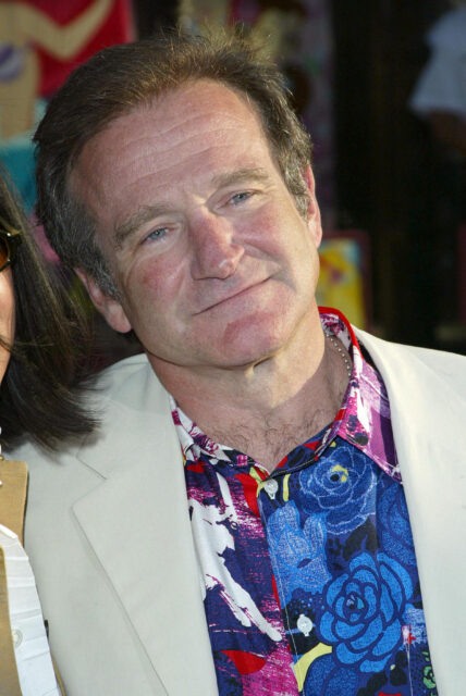 Robin Williams smiling
