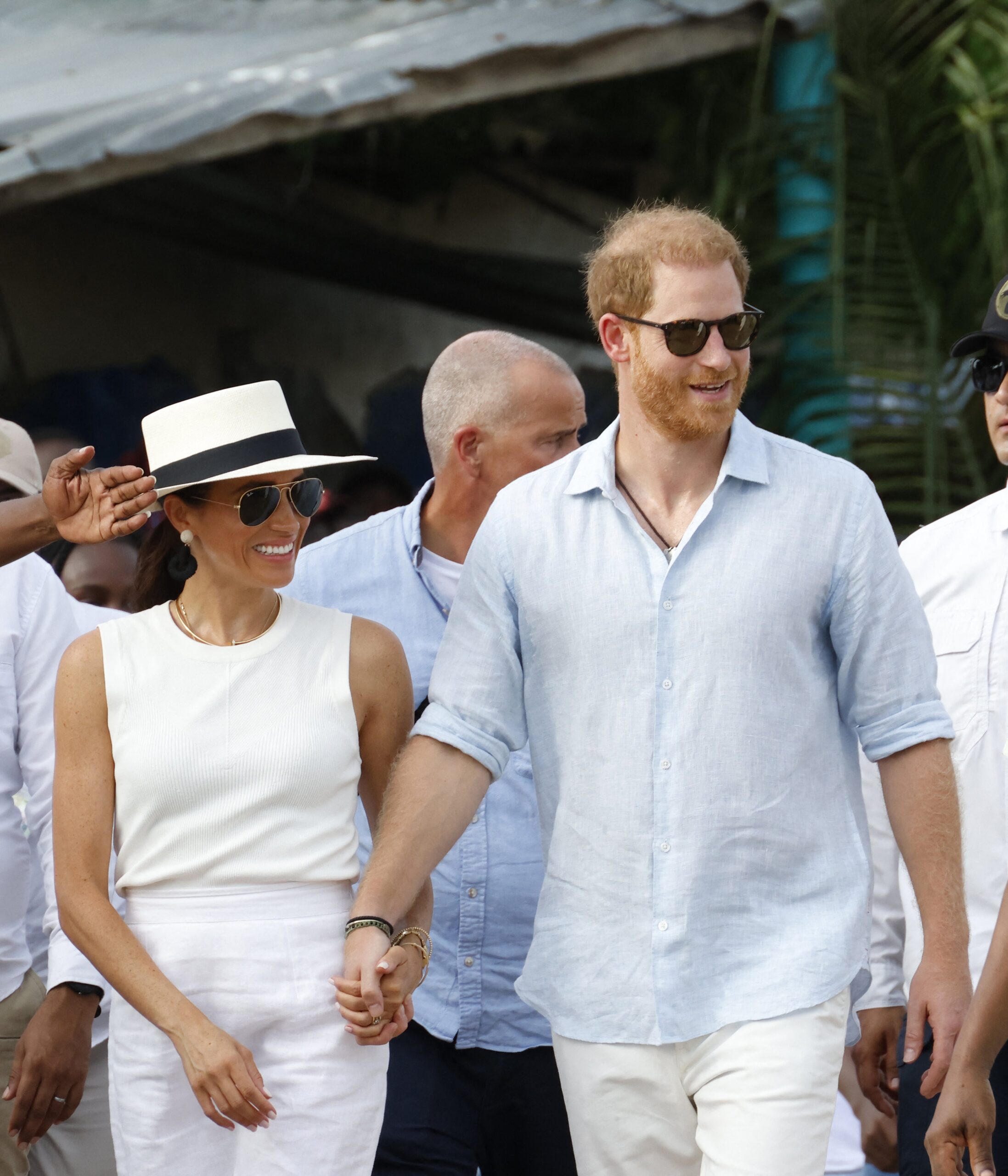 Meghan Markle e Príncipe Harry na Colômbia