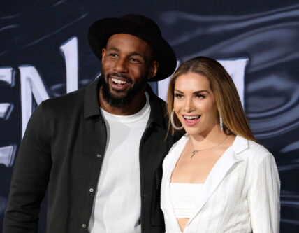 Allison Holker and tWitch at Venom Premiere