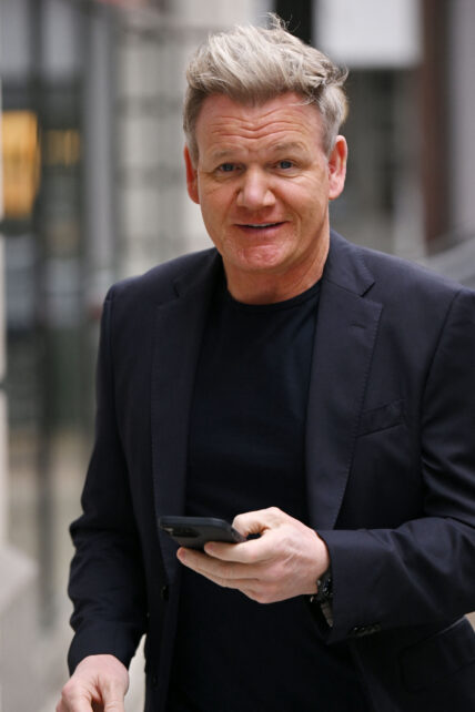 Gordon Ramsey seen in Central London for meetings