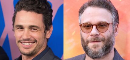 James Franco (left) Seth Rogen (right)