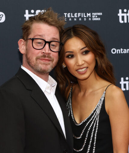 Macaulay Culkin and Brenda Song at TIFF 2024