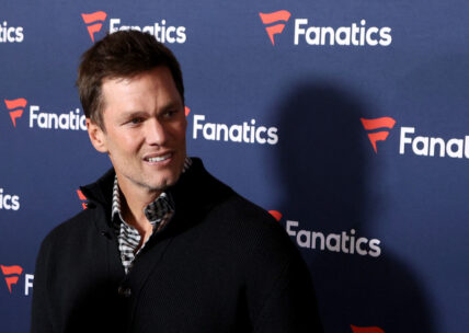 Tom Brady attends Michael Rubin's Fanatics Super Bowl Party