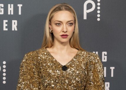 Amanda Seyfried at the premiere for her movies 'Long Bright River' by Peacock