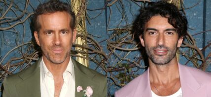 Ryan Reynolds (left) Justin Baldoni (right)