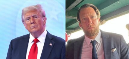 Donald Trump, Dave Portnoy photo collage