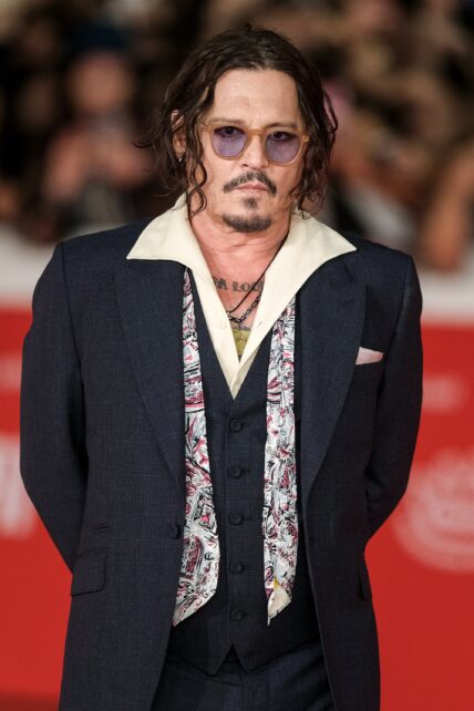 Johnny Depp at Modi, Three Days on the Wing of Madness during the 19th Rome Film Festival in Rome, Italy