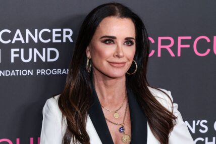Kyle Richards attends the Women's Cancer Research Fund's An Unforgettable Evening Benefit Gala 2025