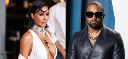 Kim Kardashian, Kanye West photo collage