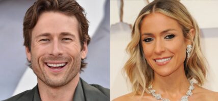 Glen Powell (left) Kristin Cavallari (right)