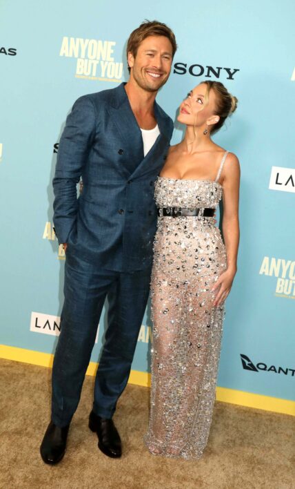 Glen Powell and Sydney Sweeney at Anyone But You New York Premiere