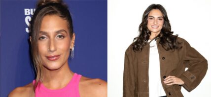 Photo collage of Amanda Batula and Page DeSorbo.