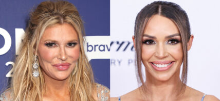 A photo collage of Brandi Glanville and Scheana Shay