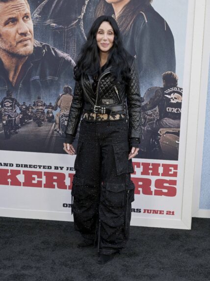 Cher attends Los Angeles Premiere Of Focus Features ''The Bikeriders''