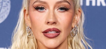 Christina Aguilera close up