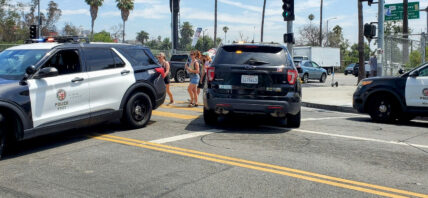 Police vehicles