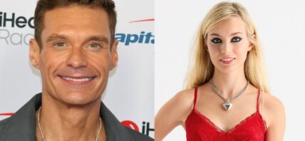 Ryan Seacrest (left) JcPenney model (right)