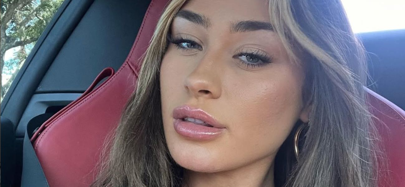 McKinley Richardson In Skimpy Blue Bikini Has Fans Asking 'Are You Real?'