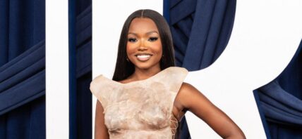 Chelley Bissainthe on red carpet