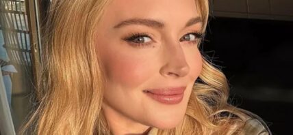 Lindsay Lohan selfie