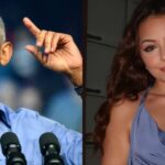 Collage of Barack Obama and Haley Nicole