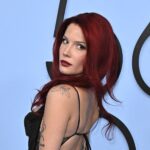 Halsey on the red carpet