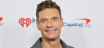 Ryan Seacrest at the 2025 iHeartRadio Music Festival - Press Room