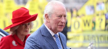 King Charles at Commonwealth Day Service at Westminster Abbey in London