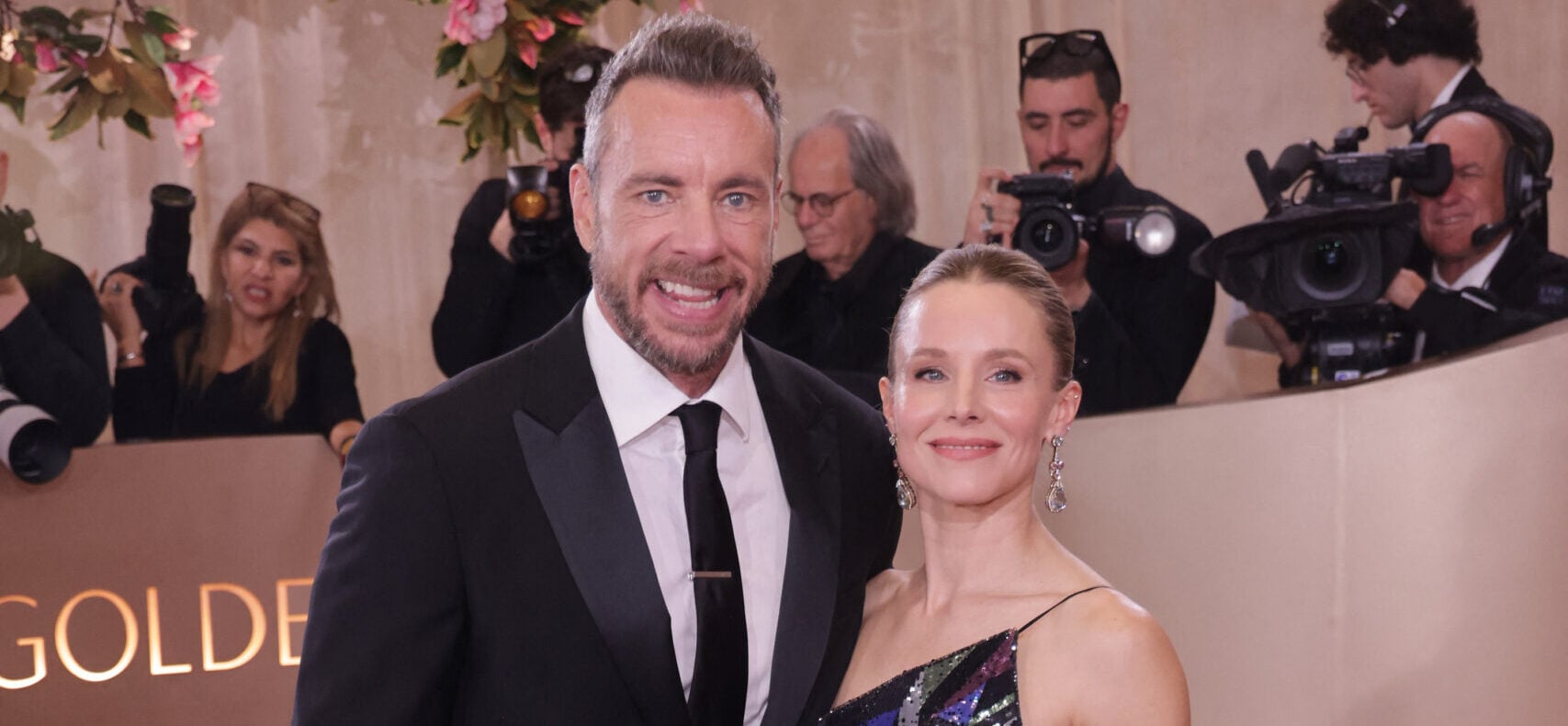 Dax Shepard reage à mensagem viral de aniversário da esposa