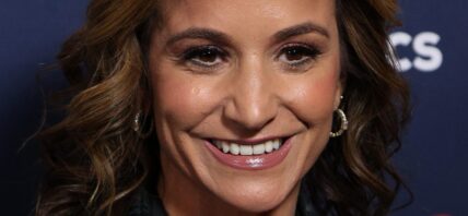 Dianna Russini at Michael Rubins Fanatics Super Bowl Party