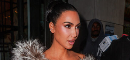 Kim Kardashian is seen looking glamorous while stepping out of her hotel this evening in New York City